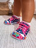 Baby Toddler Girl Denim Canvas Sneakers